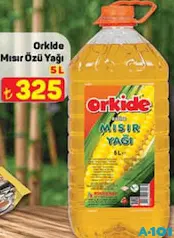 ORKİDE MISIR ÖZÜ YAĞI 5 L